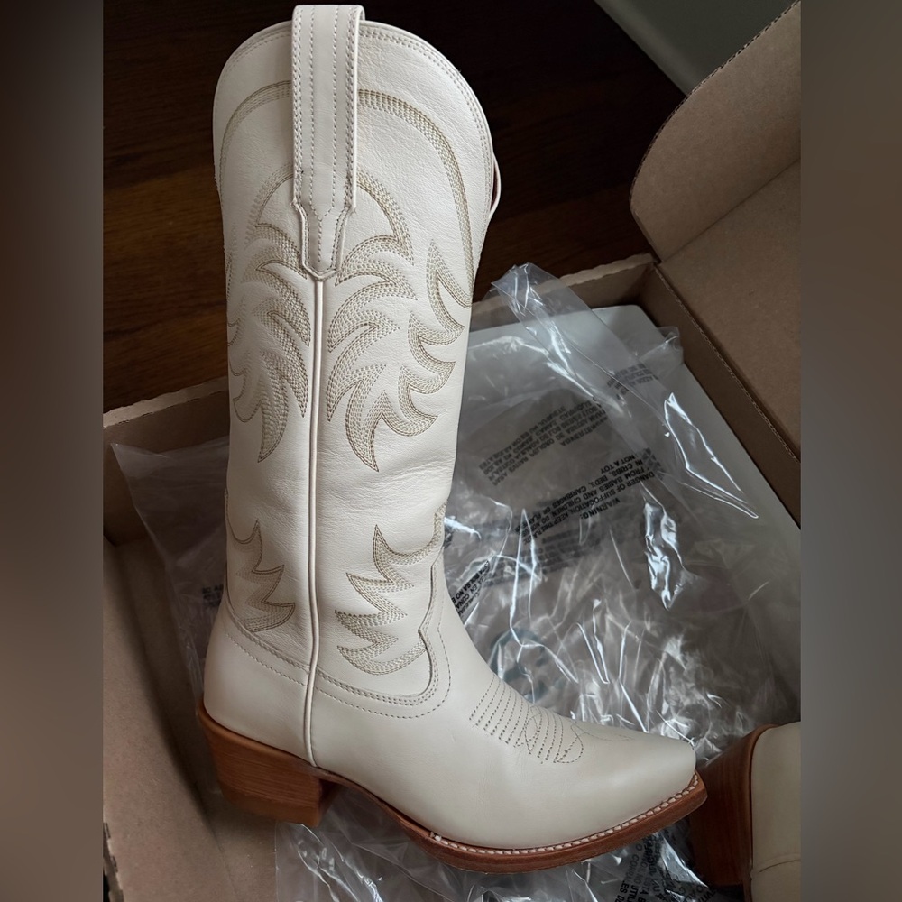 Tecovas Annie Boots - Bone - Picture 5 of 12